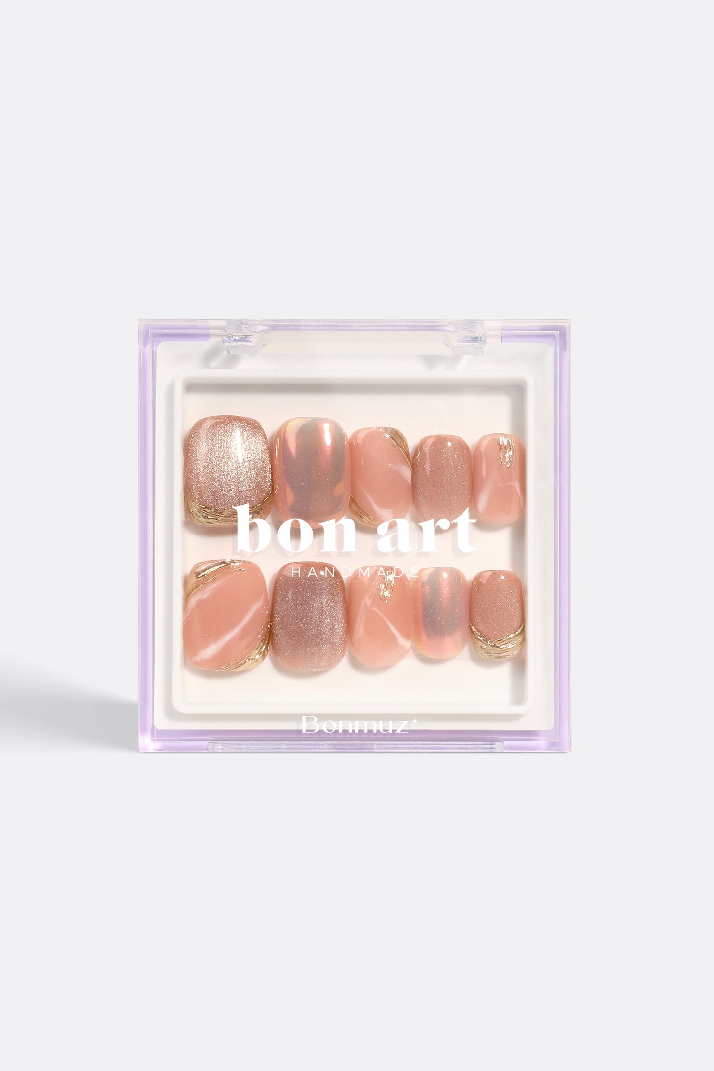 Rose Gold Rush | Pro Handmade Gel Nails-0