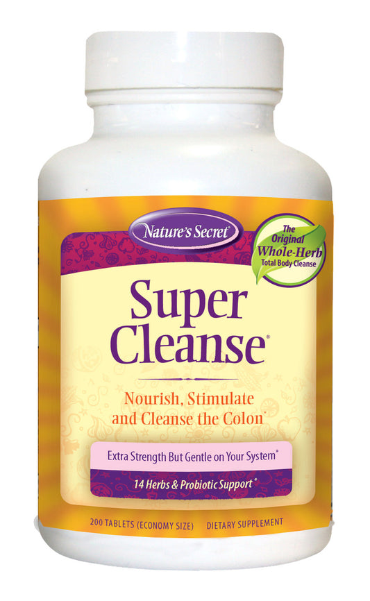 Nature's Secret Super Cleanse (1x200 TAB)-0