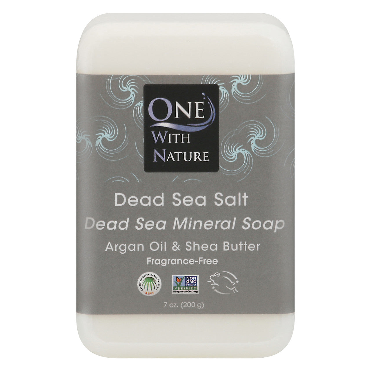 One With Nature Dead Sea Salt Soap (7Oz)-2