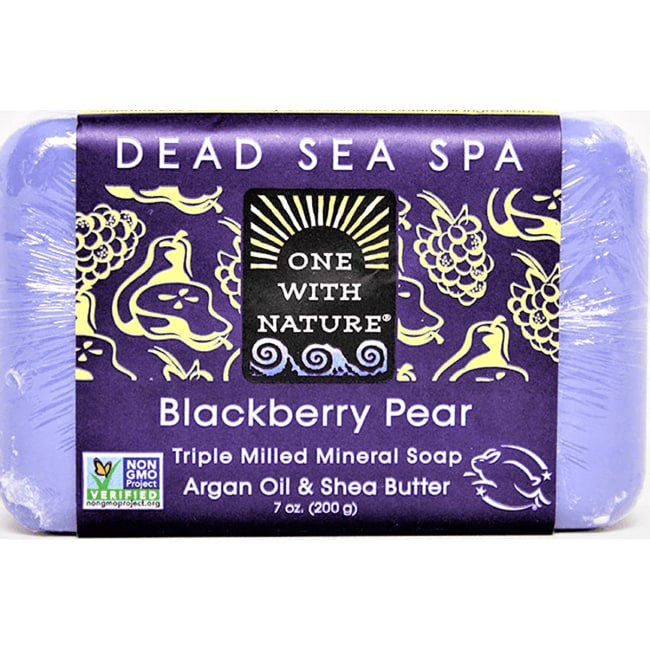 One With Nature BlackBerry Pear Soap (1x7OZ )-0