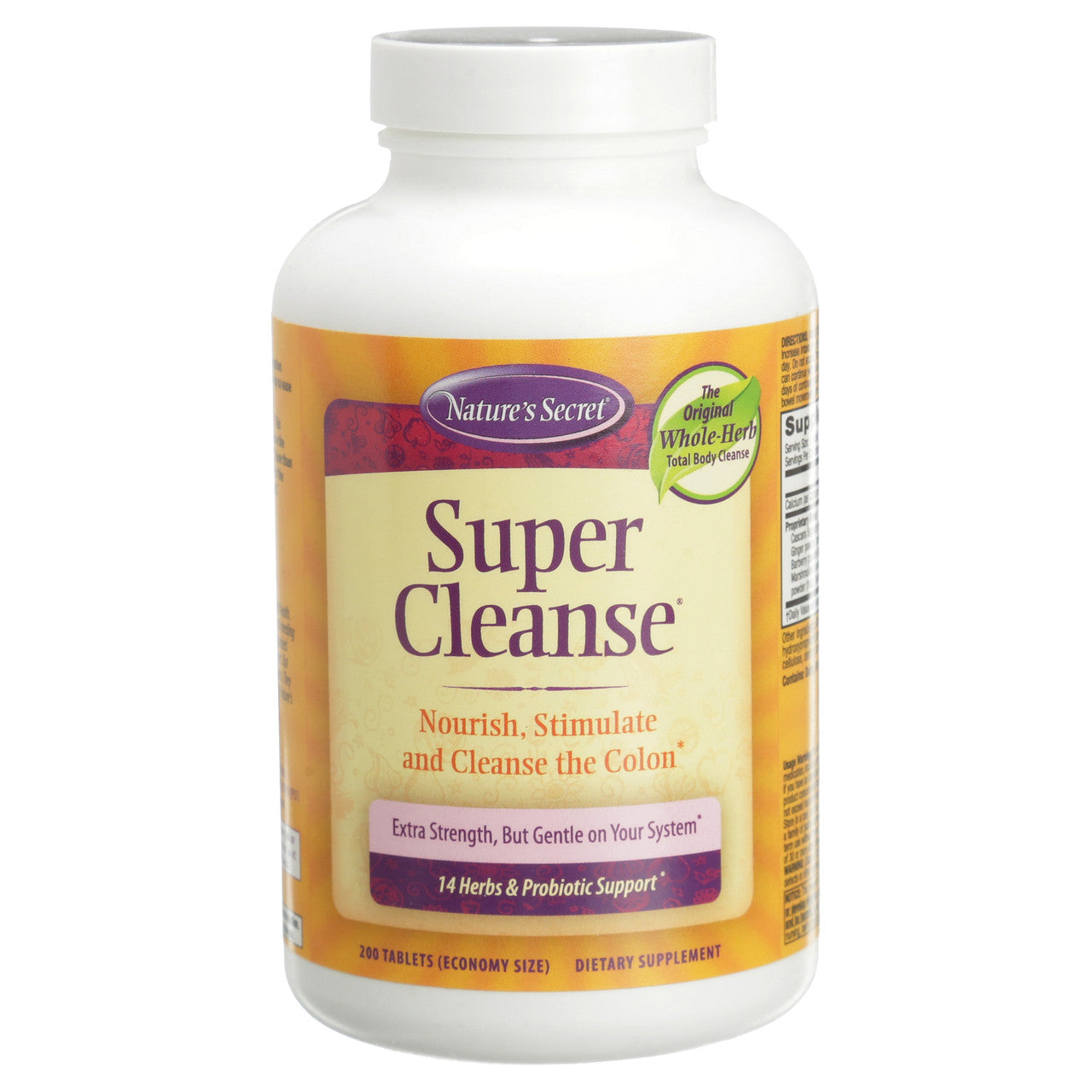 Nature's Secret Super Cleanse (1x200 TAB)-6