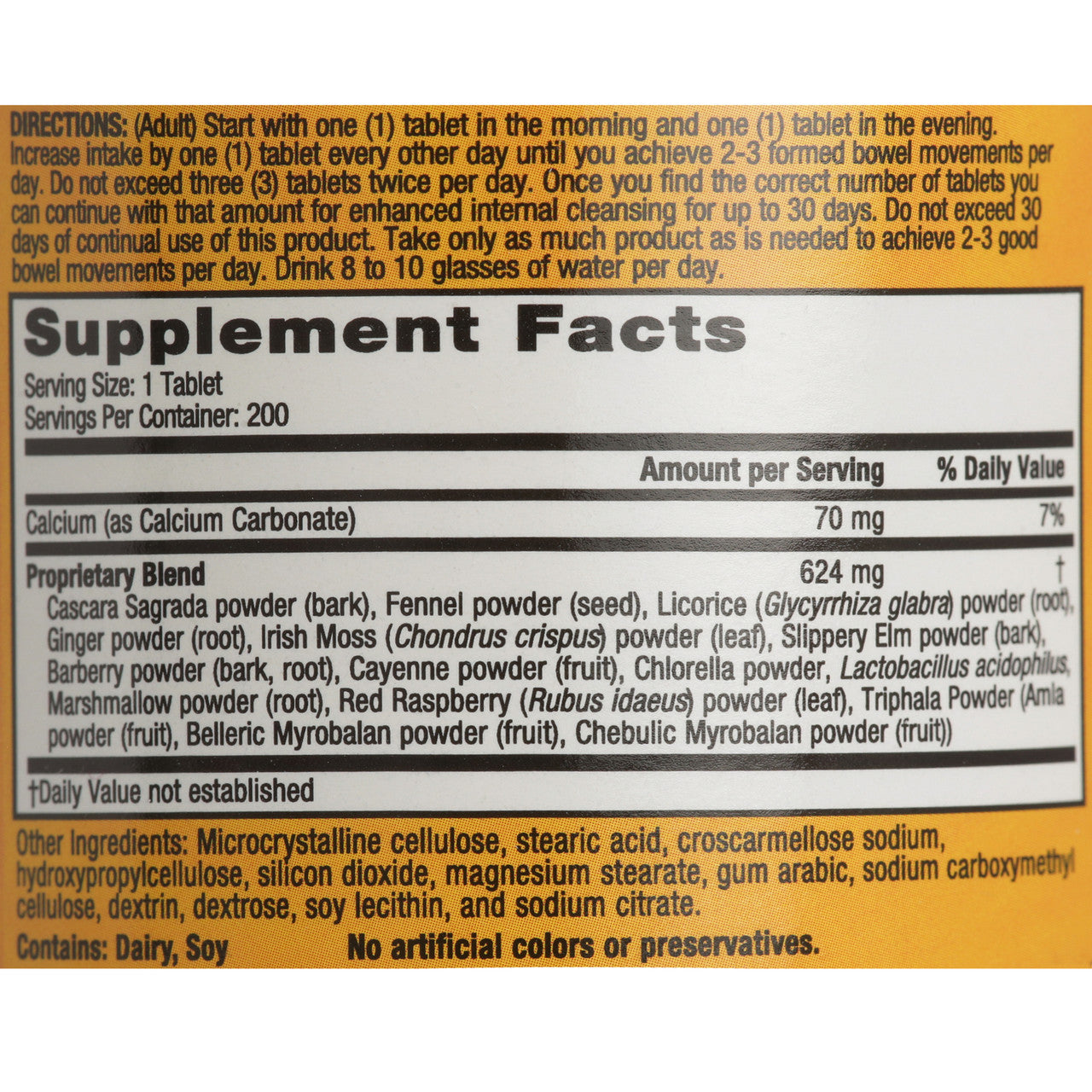 Nature's Secret Super Cleanse (1x200 TAB)-3